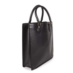 Sac cabas LOUIS VUITTON cuir épi noir