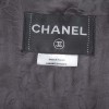 Veste CHANEL T 46 en tweed blanc gris et rose