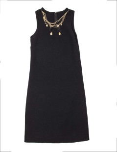 Robe DOLCE & GABBANA laine noire T42IT