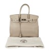 Sac Birkin 35 HERMES cuir togo tourterelle