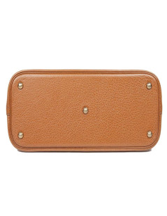 HERMES vintage 'Bolide' bag in cannelle grained leather