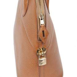 Sac bolide HERMES cuir grainé