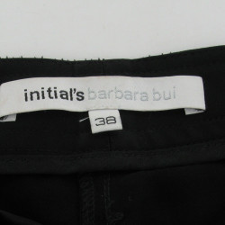 Pantalon satiné noir T38 BARBARA BUI INITIAL'S