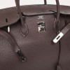 Sac Birkin 40 HERMES togo marron