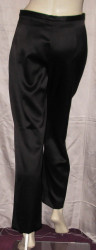 Pantalon en soie noire GIORGIO ARMANI