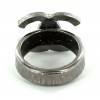 Ring CHANEL double C ruthenium