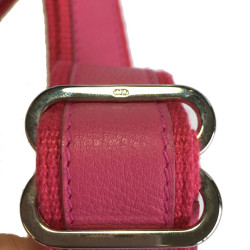 Ceinture DIOR en tissu rose 