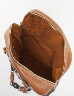 Sac MISSONI cuir marron 