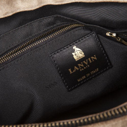 Sac LANVIN veau velours et lezard