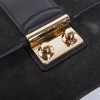 Clutch LOUIS VUITTON anthracite suede