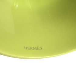 Bracelet HERMÈS bois laqué vert anis