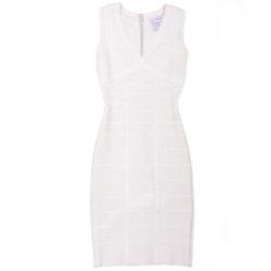 HERVE LEGER  stretch dress, size XS