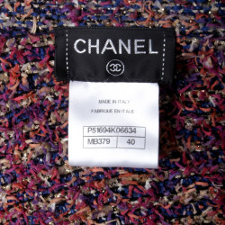 CHANEL T 40 en in tweed coat