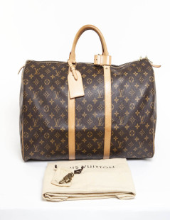 Keepall 50 LOUIS VUITTON monogram canvas bag