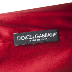 Robe DOLCE & GABBANA T 38 rouge