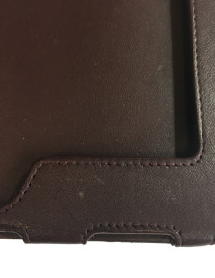 xxx Etui IPAD CHANEL en cuir matelassé noir