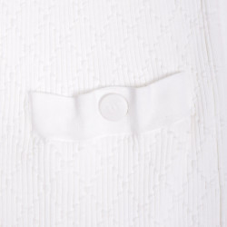 Robe CHANEL Blanche T 38 en maille 