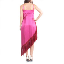 Robe de cocktail GALLIANO Fuchsia T 40