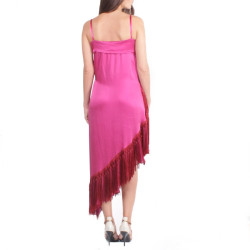 Robe de cocktail GALLIANO Fuchsia T 40