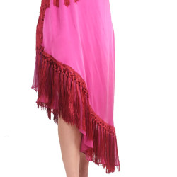 Robe de cocktail GALLIANO Fuchsia T 40