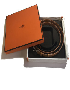 xxx Ceinture HERMÈS en cuir gold T80