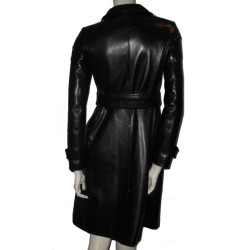 GUCCI leather coat