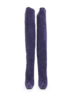 MARC JACOBS T 36.5 EN suede purple boots