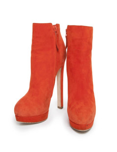 Boots ALEXANDER Mc QUEEN T 37 EN suede orange