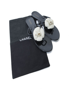 Mules CHANEL T 39 Camellia