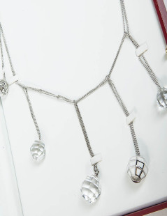 BACCARAT necklace silver