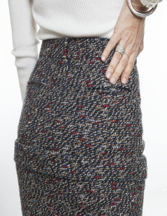 Skirt tweed CHANEL T 36 EN