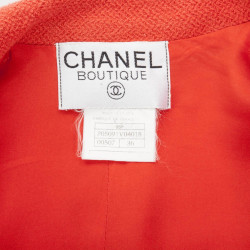 Veste courte CHANEL orange