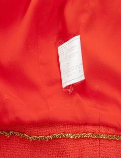 Veste courte CHANEL orange