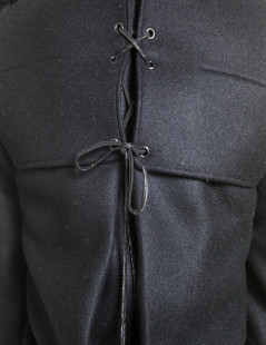 Veste militaire noir  DIOR hommes en feutre T 40