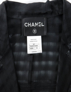 Manteau CHANEL en organza