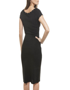 CHANEL T 36 Black dress in viscose