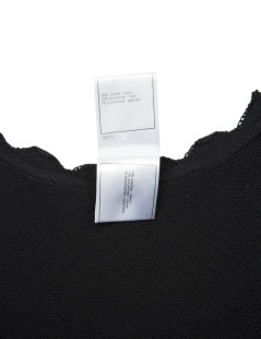 CHANEL T 36 Black dress in viscose