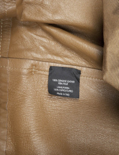 Trench GUCCI T36 en in leather and suede