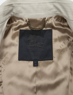 Trench BURBERRY toile écrue