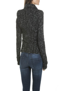 ISABEL MARANT T1 black and grey wool jacket