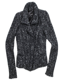 ISABEL MARANT T1 black and grey wool jacket