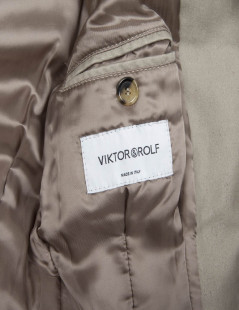 Trench VIKTOR & ROLF en coton beige foncé T 42 IT/38 fr