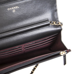 Mini sac CHANEL matelassé noir