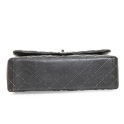 Maxi jumbo CHANEL matelassé gris foncé