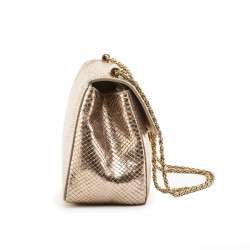 Sac CHLOE python doré