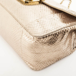 Sac CHLOE python doré