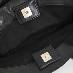 GIVENCHY black smooth soft leather bag