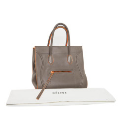 Sac CELINE trapèze étoupe  GM