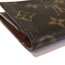 Enveloppe cartes de visite LOUIS VUITTON en toile LV