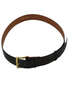 Belt man FRANCK NAMANI T105/42 dark brown alligator